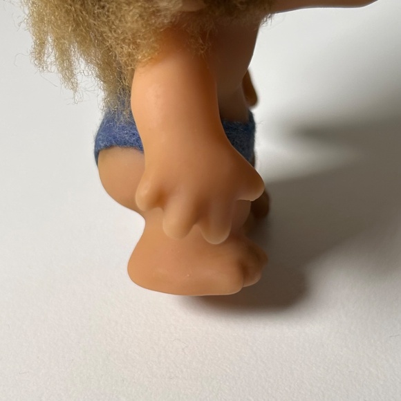 Vintage 1965 Thomas Dam Baby Monkey Troll Doll RARE VHTF (B9) - Picture 12 of 16